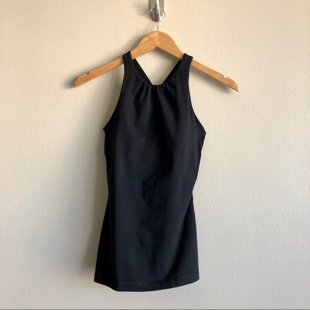 LUCY Black Athletic Tank